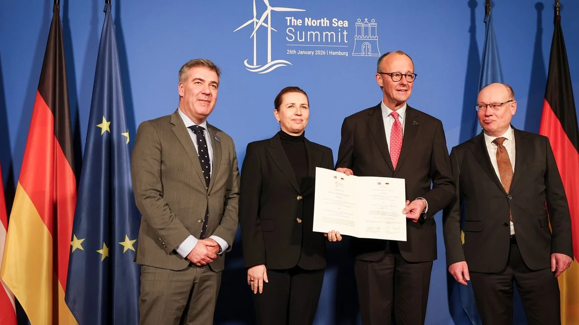 Kuzey Denizi’nde Rüzgar Enerjisi İçin Dev Adım!, © Christian Charisius/dpa-Pool/dpa Kuzey Denizi’nde Rüzgar Enerjisi İçin Dev Adım!, © Christian Charisius/dpa-Pool/dpa