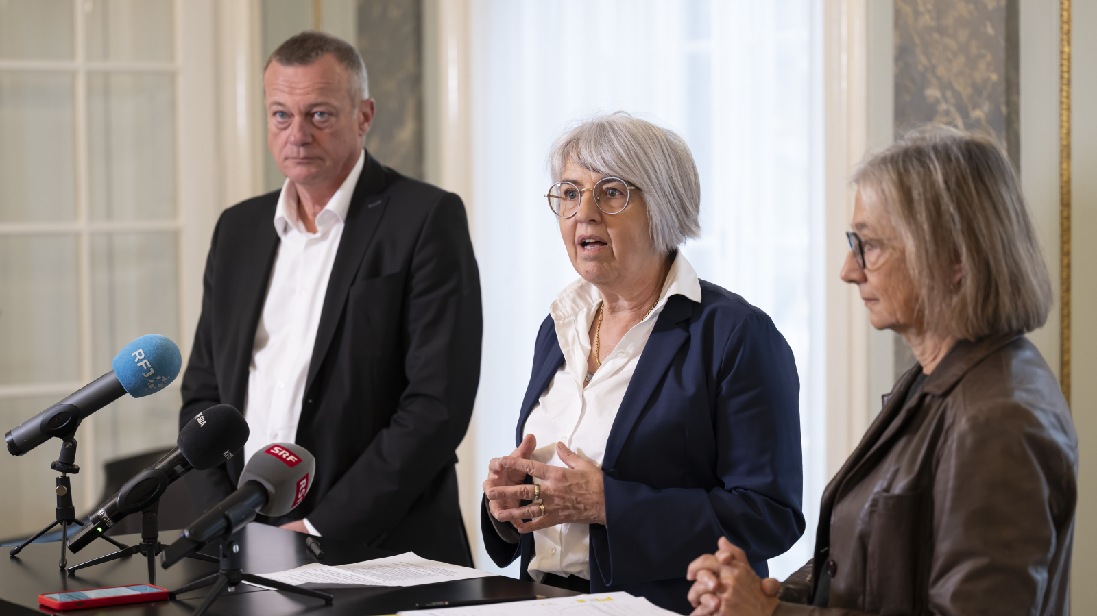 Gemeinsames Sparziel im Gesundheitswesen, © Keystone / Anthony Anex