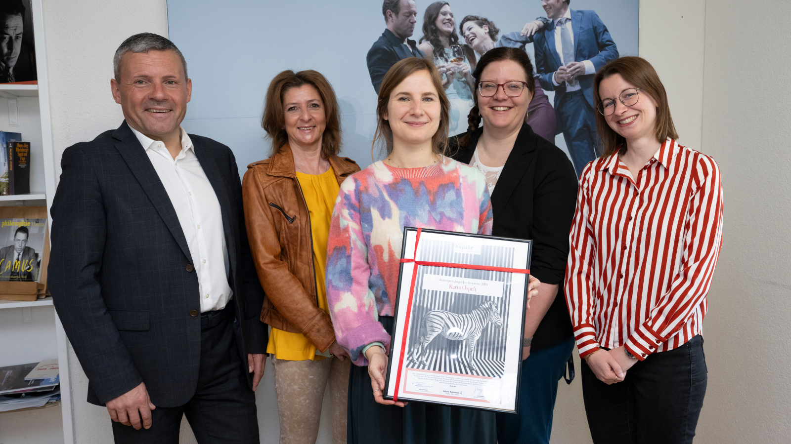 Karin Ospelt erhält den Prix Kujulie 2024, © Nils Vollmar