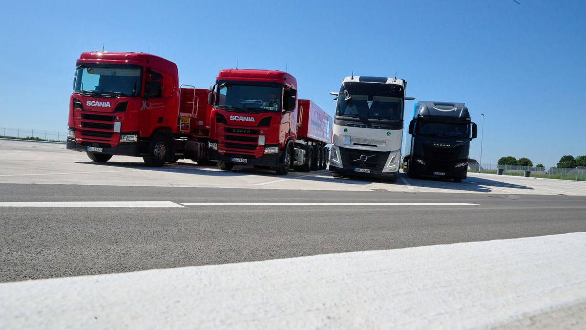 NRW’de En Büyük Kamyon Dinlenme Tesisi Açıldı!, © Bernd Thissen/dpa