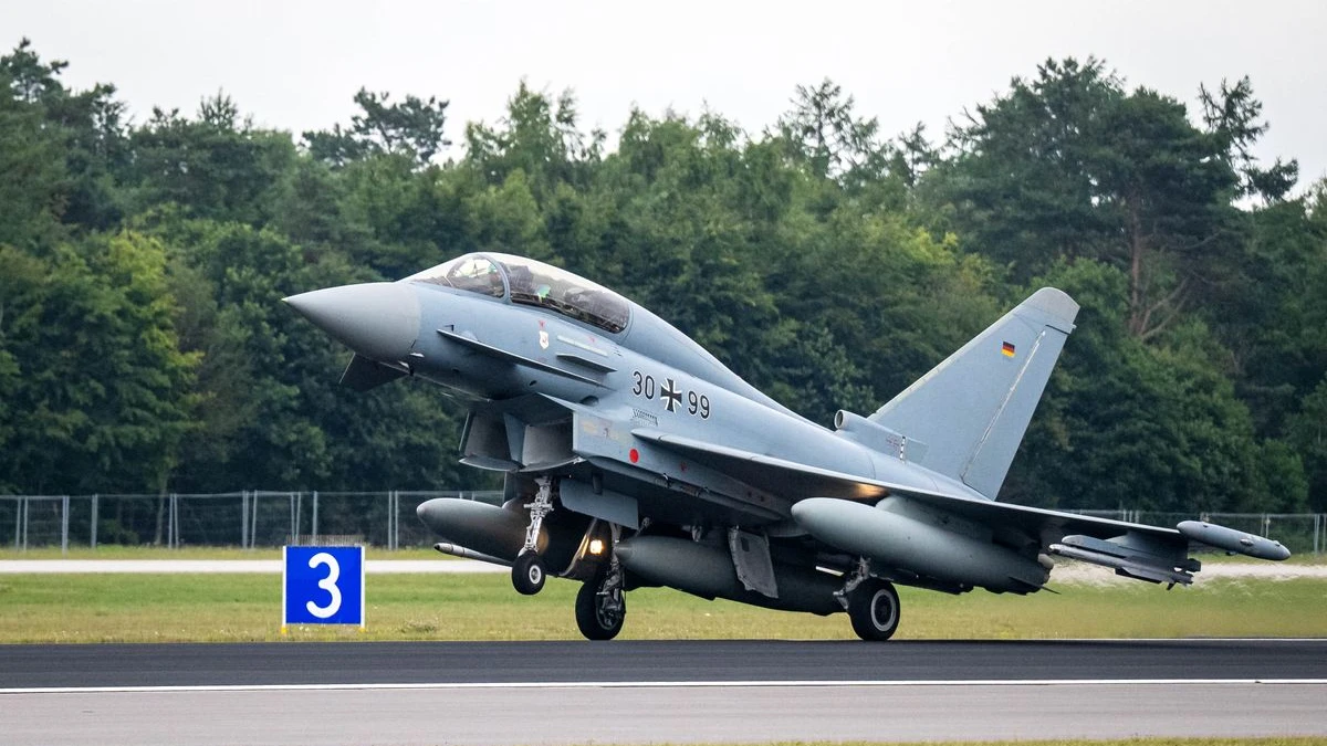 Türkiye Eurofighter Savaş Uçaklarına Kavuşuyor!, © Sina Schuldt/dpa Türkiye Eurofighter Savaş Uçaklarına Kavuşuyor!, © Sina Schuldt/dpa