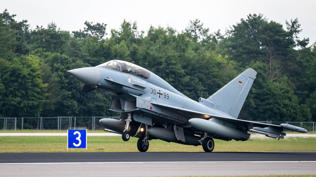 Türkiye Eurofighter Savaş Uçaklarına Kavuşuyor!, © Sina Schuldt/dpa