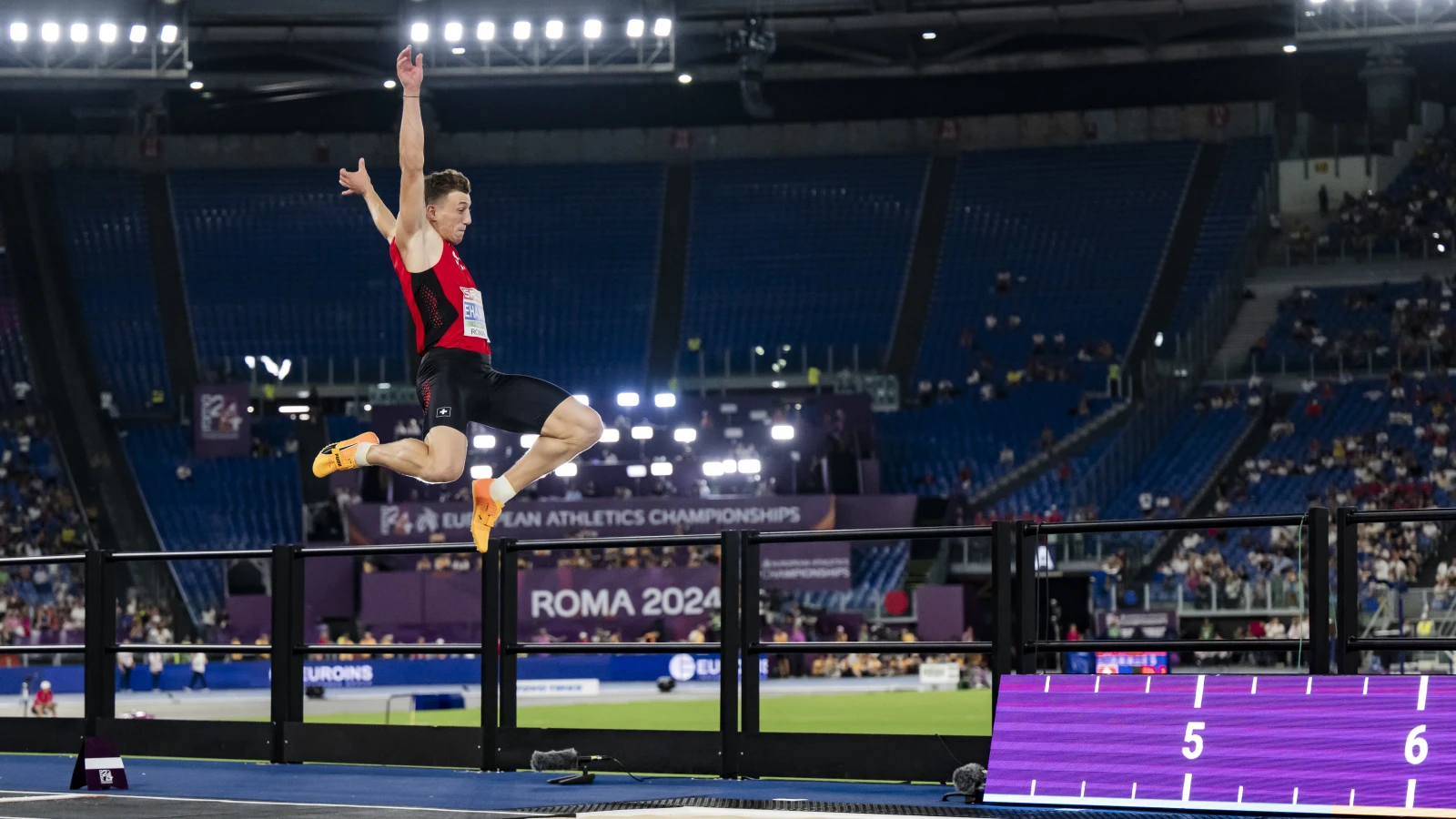 Simon Ehammer gewinnt EM-Bronze im Weitsprung, © Keystone-SDA Simon Ehammer gewinnt EM-Bronze im Weitsprung, © Keystone-SDA