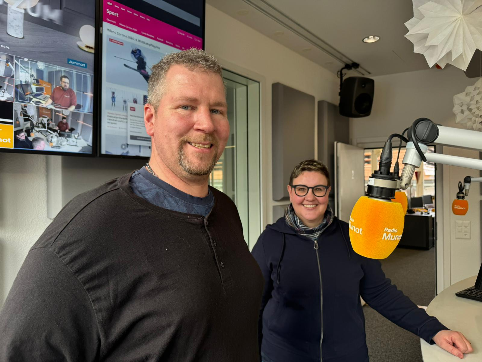 Alexandra und Sebastian Steinemann (beide Geschäftsführer), © Radio Munot
