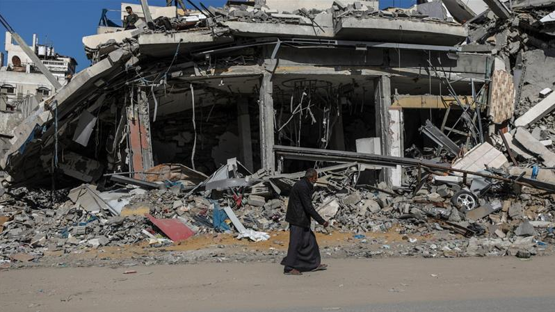 Israel greift Ziele im Gazastreifen an, © EPA Mohammed Saber 