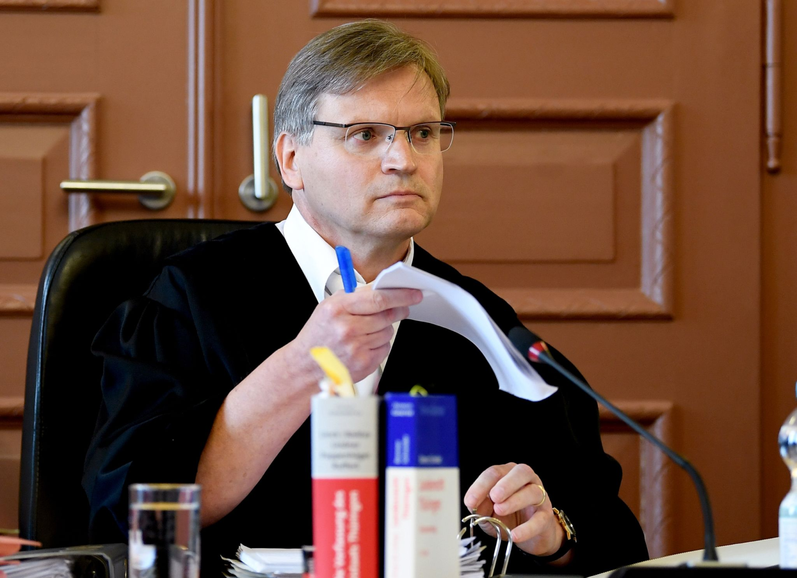Der neue Präsidenten des Verfassungsgerichts, Klaus-Dieter von der Weiden.