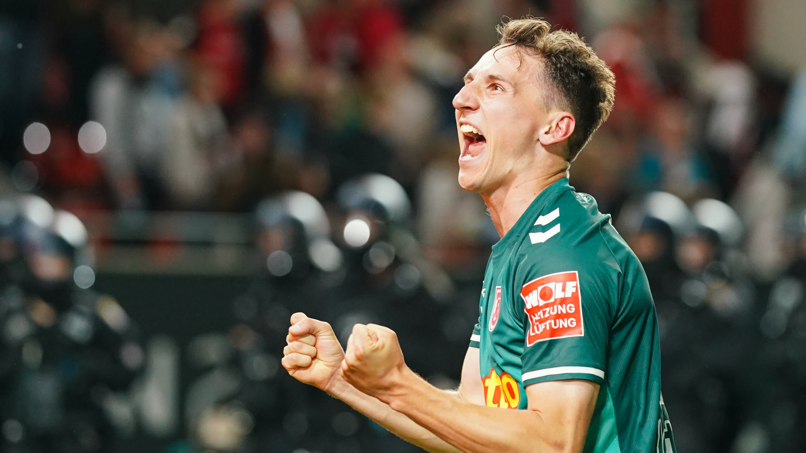 Deutscher Verteidiger Faber zu St. Gallen, © Keystone-SDA