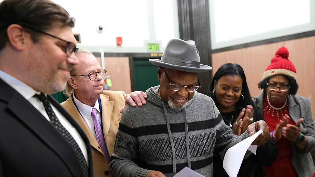 Amerikaner sass 48 Jahre unschuldig im Knast, © Doug Hoke/The Oklahoman via AP/dpa Amerikaner sass 48 Jahre unschuldig im Knast, © Doug Hoke/The Oklahoman via AP/dpa