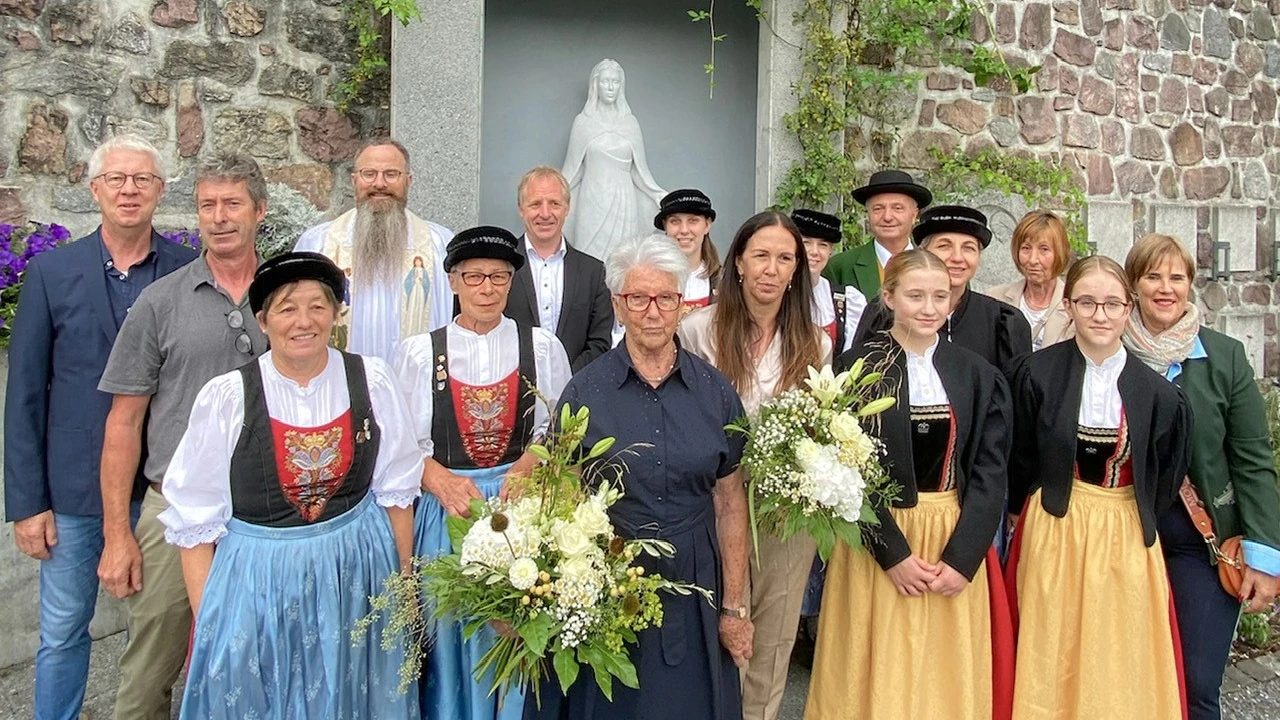 Einweihung Marienstatue Triesenberg, © Gemeinde Triesenberg Einweihung Marienstatue Triesenberg, © Gemeinde Triesenberg