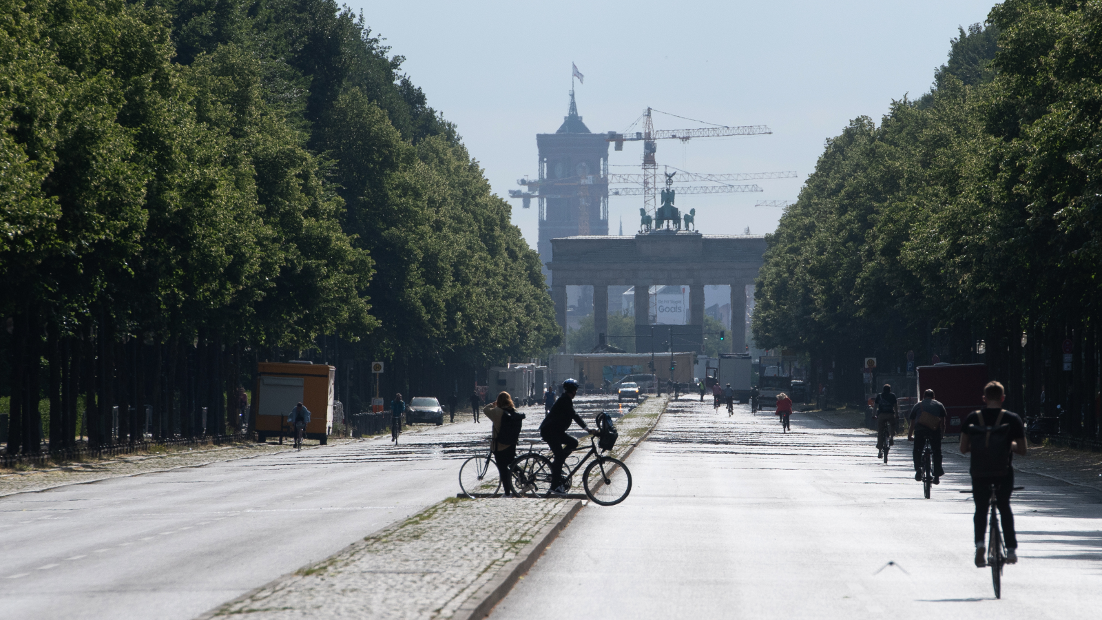Berlin’de Straße des 17. Juni Bugün Kapatılıyor!, © dpa