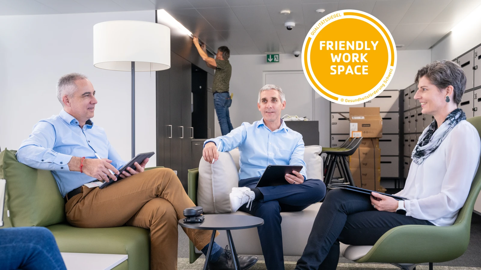 FMA mit dem Label "Friendly Work Space" ausgezeichnet, © FMA – Finanzmarktaufsicht Liechtenstein FMA mit dem Label "Friendly Work Space" ausgezeichnet, © FMA – Finanzmarktaufsicht Liechtenstein