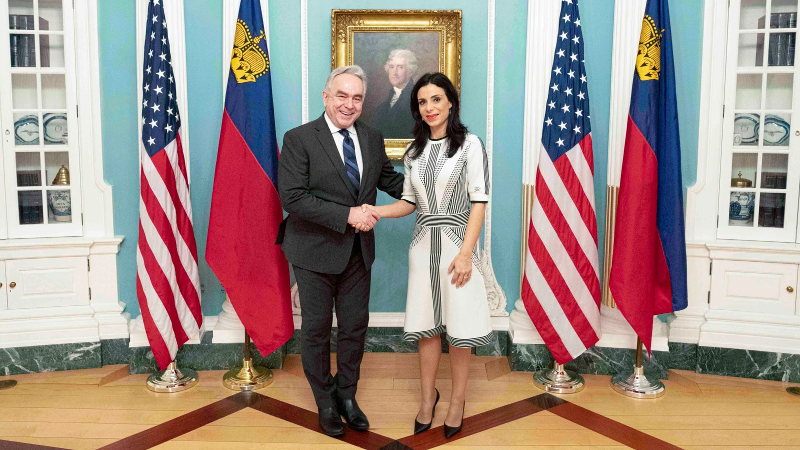 Regierungsrätin Dominique Hasler auf Arbeitsbesuch in den USA, © ikr Regierungsrätin Dominique Hasler auf Arbeitsbesuch in den USA, © ikr