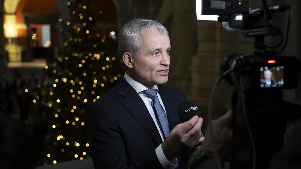 Beat Jans betont Herausforderungen, © Keystone/SDA Beat Jans betont Herausforderungen, © Keystone/SDA