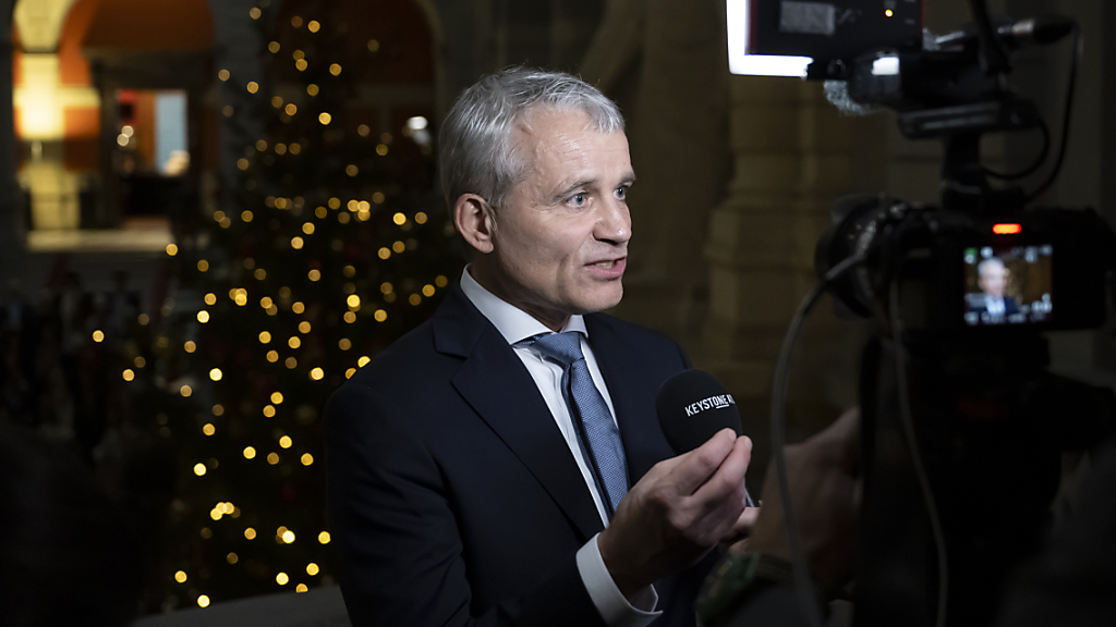 Beat Jans betont Herausforderungen, © Keystone/SDA