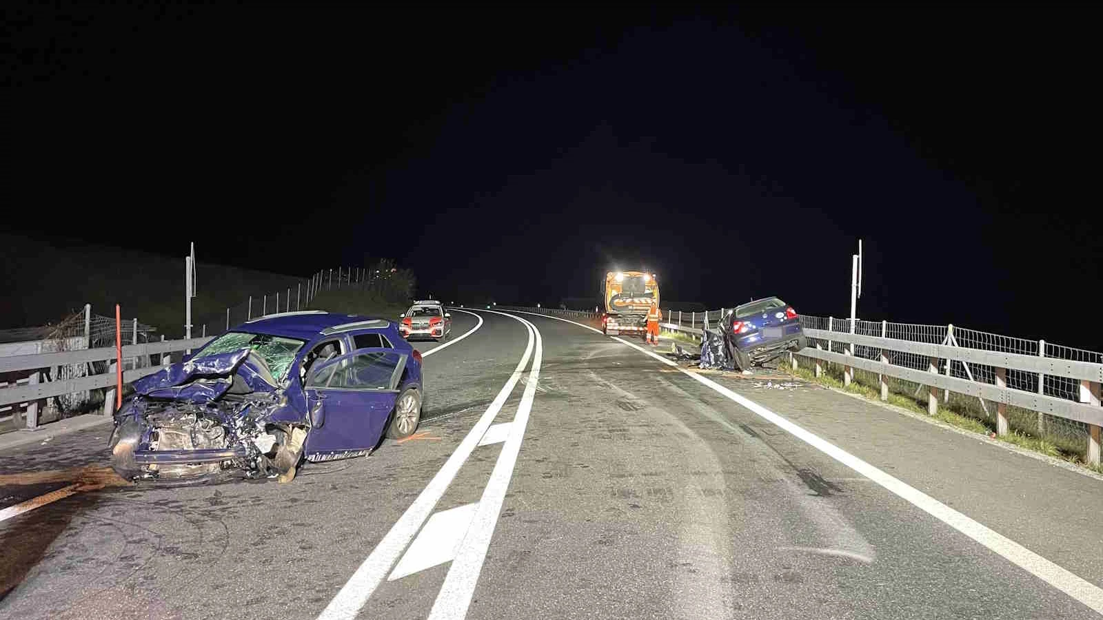 Tödlicher Verkehrsunfall in Andeer, © Kantonspolizei Graubünden Tödlicher Verkehrsunfall in Andeer, © Kantonspolizei Graubünden