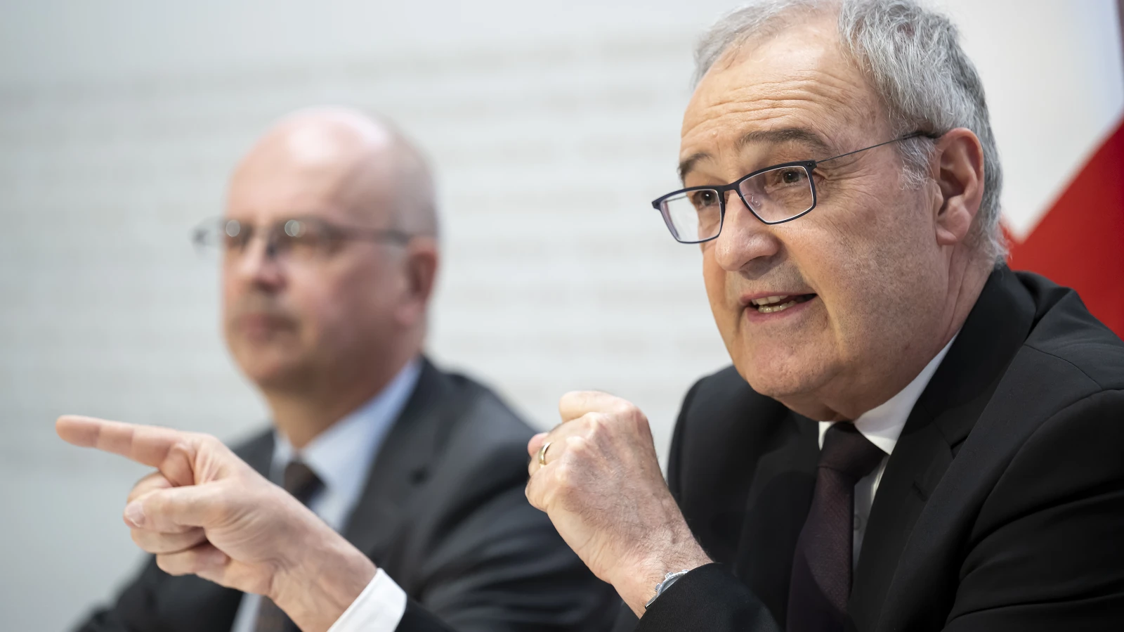 Positives Bild der Schweizer Wirtschaft, © Keystone / Anthony Anex Positives Bild der Schweizer Wirtschaft, © Keystone / Anthony Anex