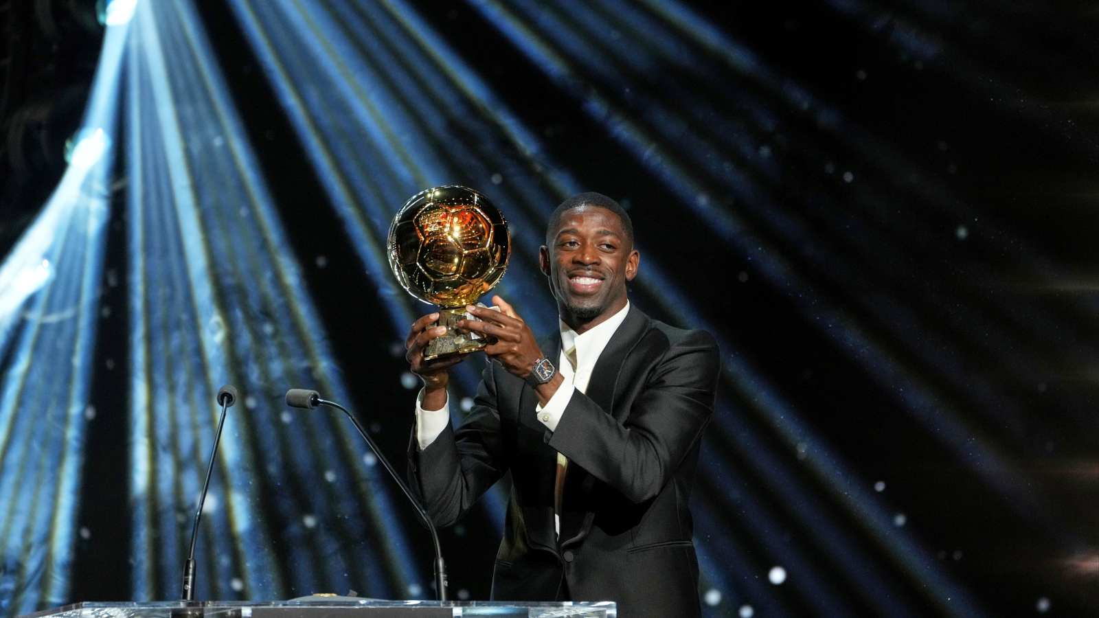 Ousmane Dembele 2025 Ballon d'Or Ödülünü Kazandı, © Thibault Camus/AP/dpa