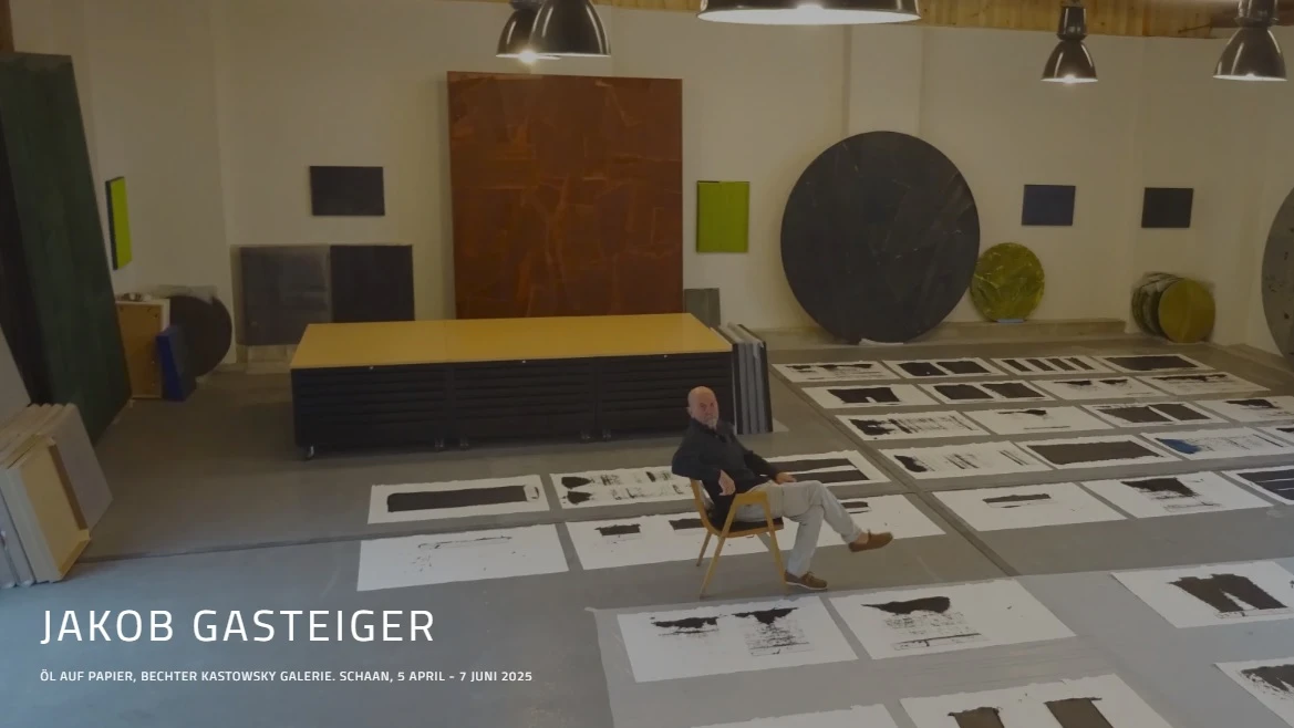 JAKOB GASTEIGER - Öl auf Papier, © zvg JAKOB GASTEIGER - Öl auf Papier, © zvg