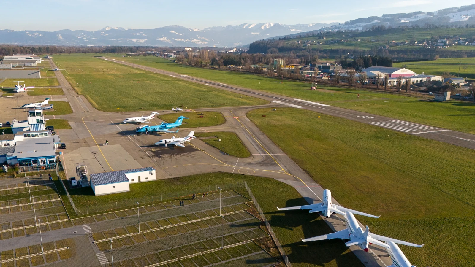 Erfolgreiche Betriebstage in Altenrhein während des WEF`s Davos, © Tino Dietsche, People`s Air Group Erfolgreiche Betriebstage in Altenrhein während des WEF`s Davos, © Tino Dietsche, People`s Air Group