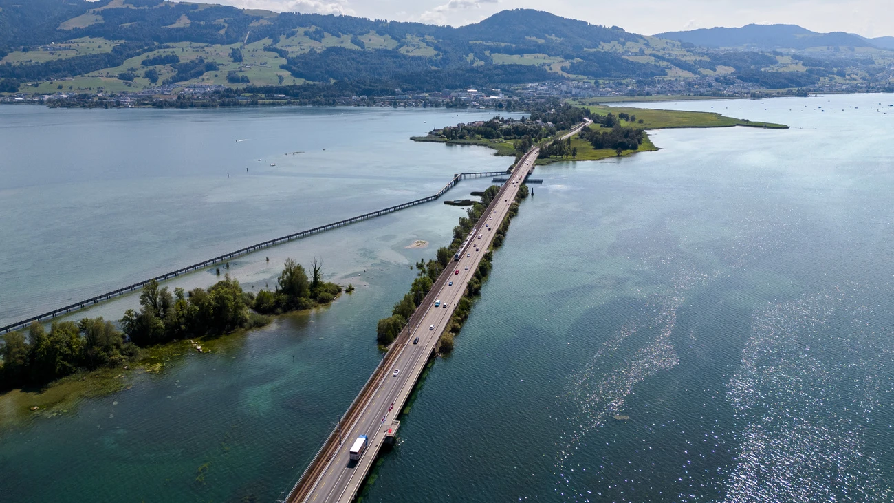 Seedamm Stadttunnel Rapperswil Jona, © Symbolbild Keystone SDA Seedamm Stadttunnel Rapperswil Jona, © Symbolbild Keystone SDA