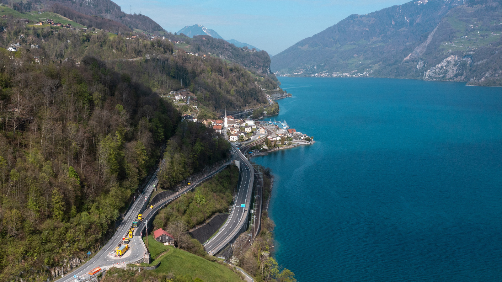 Walensee Autobahn Verkehr Chaos ASTRA Kerenzerberg, © Bundesamt für Strassen ASTRA