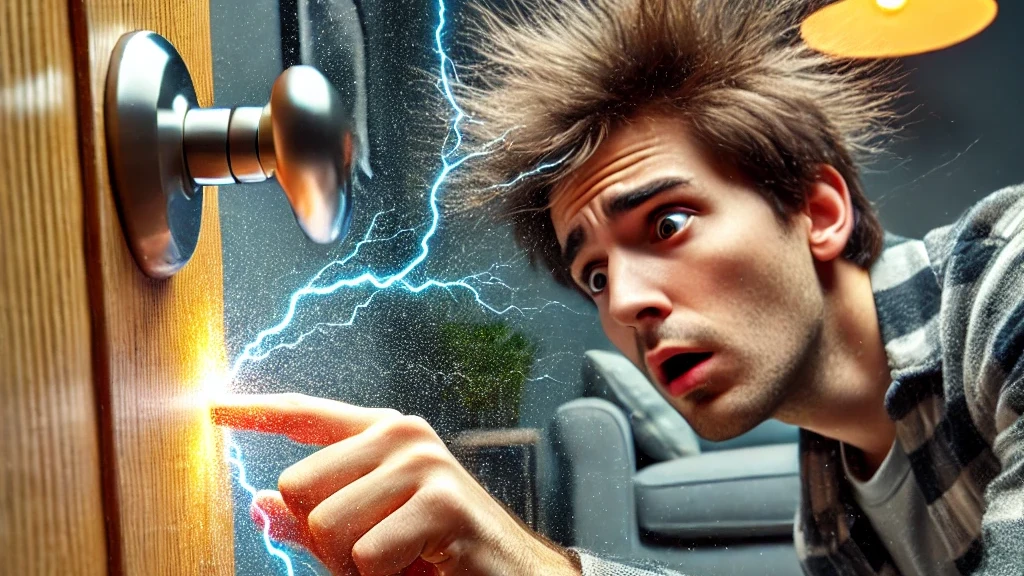 Neden Son Zamanlarda Dokunduğumuz Her Şeyden Elektrik Çarpıyor?, © Bu görsel yapay zeka ile oluşturulmuştur Neden Son Zamanlarda Dokunduğumuz Her Şeyden Elektrik Çarpıyor?, © Bu görsel yapay zeka ile oluşturulmuştur