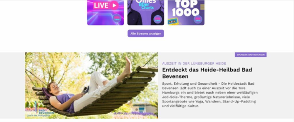 Bad Bevensen LP HH2, © HAMBURG ZWEI