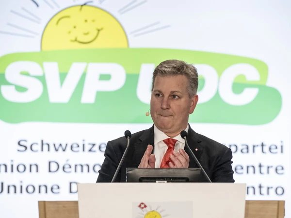 Marco Chiesa, Präsident der SVP, © Keystone / SDA Marco Chiesa, Präsident der SVP, © Keystone / SDA