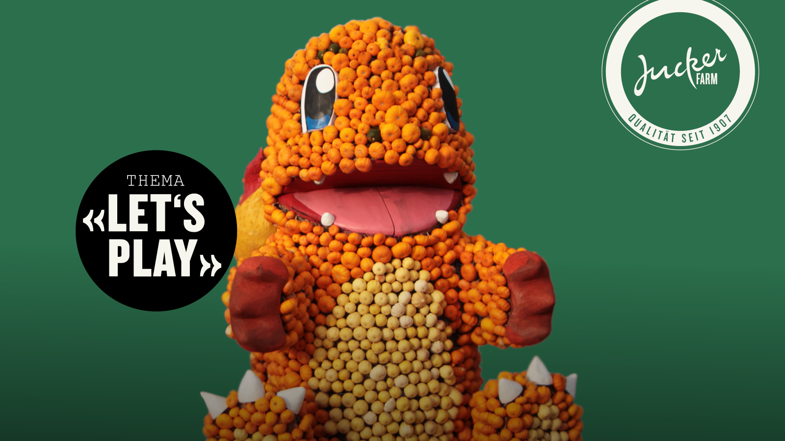 Kürbisausstellung «Let's Play», © JuckerFarm