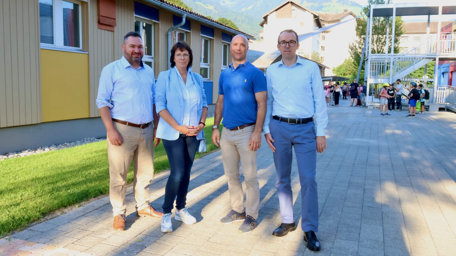 Neuer Schulraum für Buchs im Schulhaus Aeuli, © Stadtverwaltung Buchs Neuer Schulraum für Buchs im Schulhaus Aeuli, © Stadtverwaltung Buchs