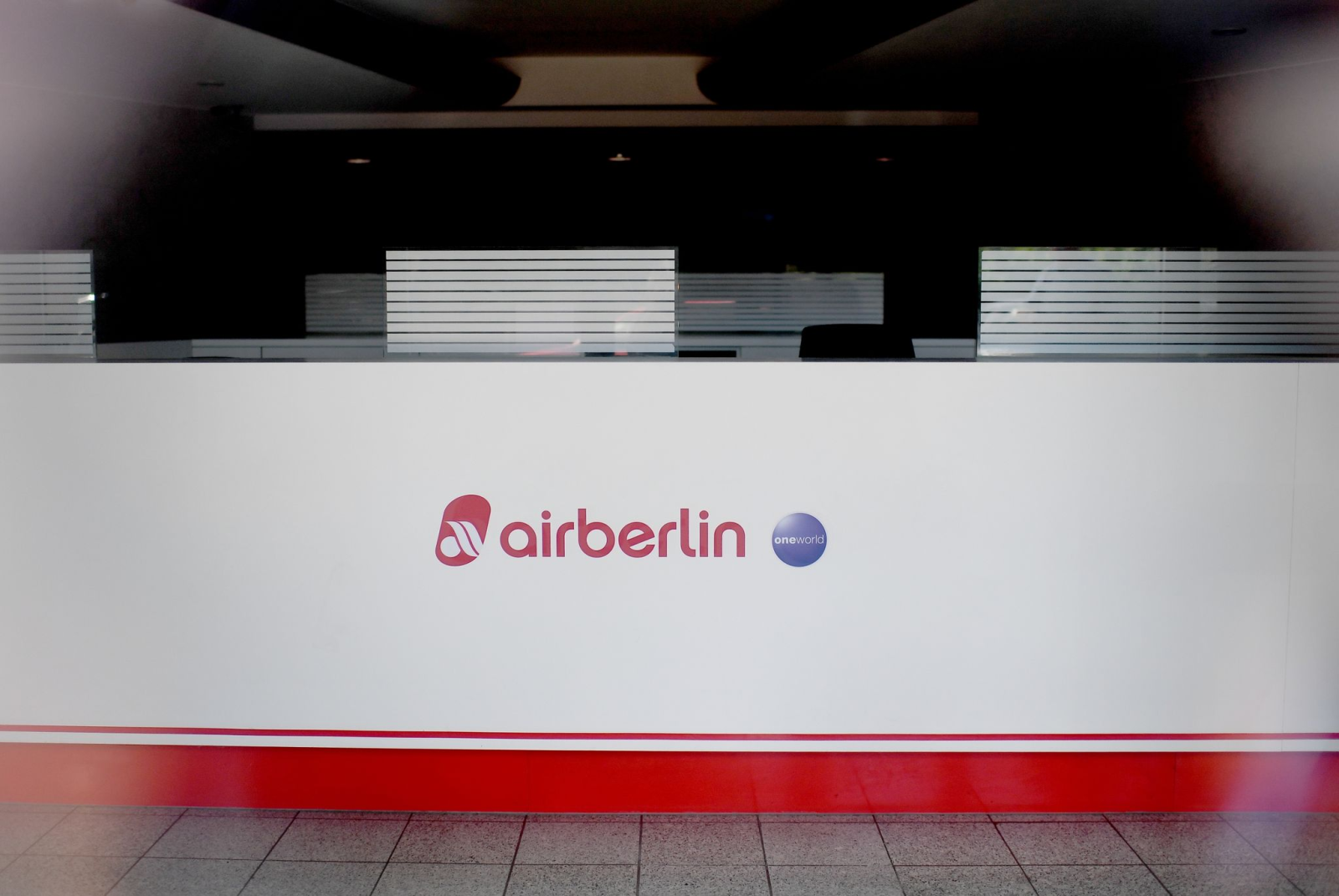 Das Logo im Sommer 2017 insolvent gegangenen Fluggesellschaft Air Berlin.