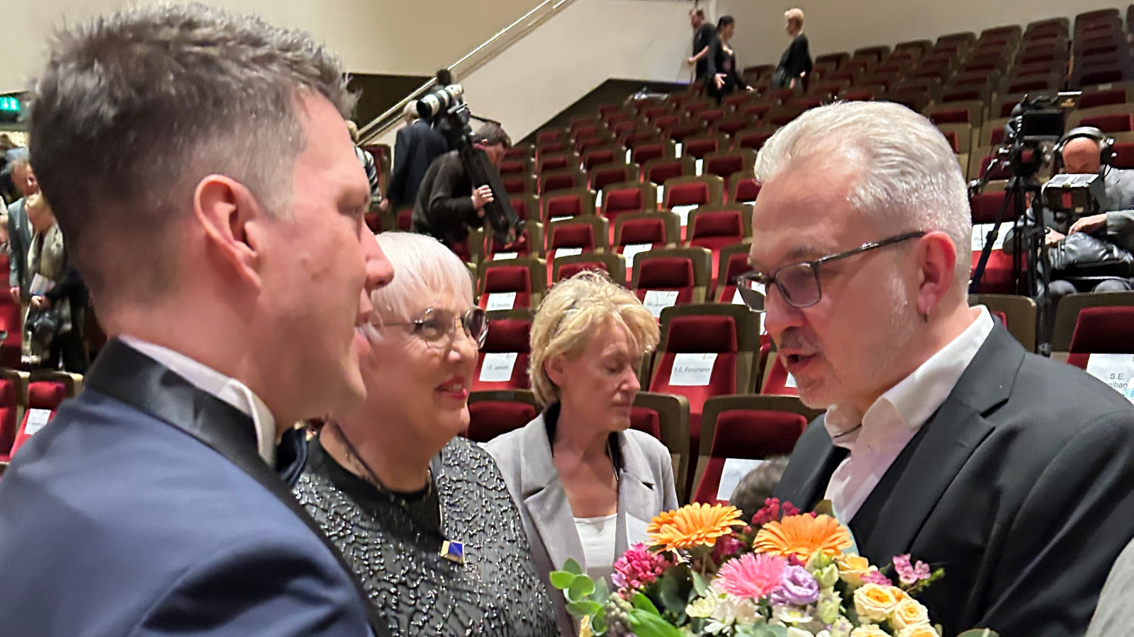 Regierungsrat Frick besucht Leipziger Buchmesse und Dresden, © IKR
