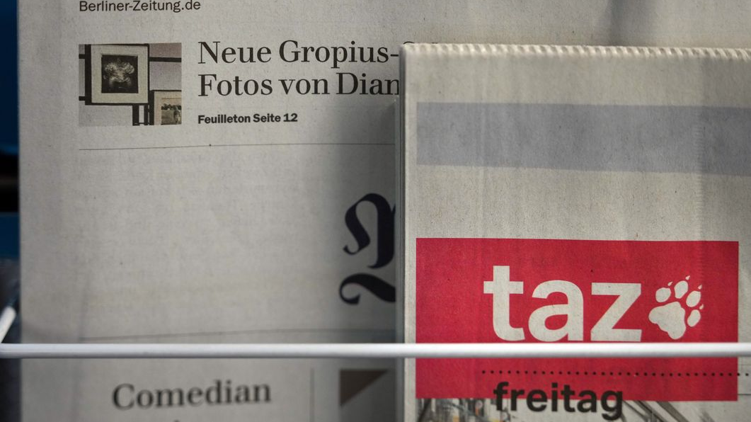 “taz” İş Günleri Sadece Dijital Ortamda Yayınlanacak!, © Soeren Stache/dpa