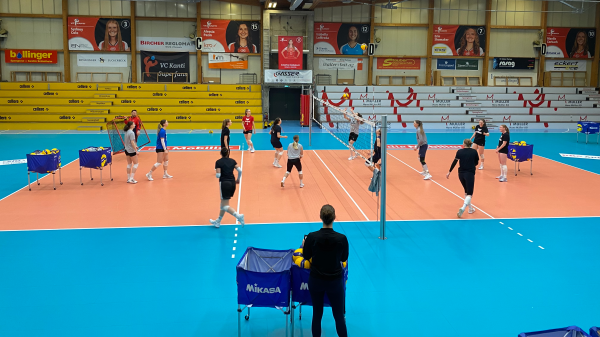 Letztes Aufbäumen des VC Kanti für ein weiteres Heimspiel, © Radio Munot