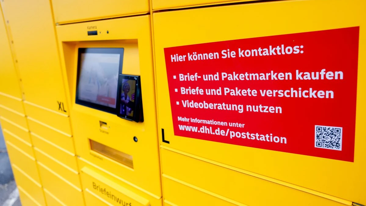 Hessen’de Deutsche Post Artık Otomatlarla Hizmet Verecek!, © Thomas Banneyer/dpa Hessen’de Deutsche Post Artık Otomatlarla Hizmet Verecek!, © Thomas Banneyer/dpa