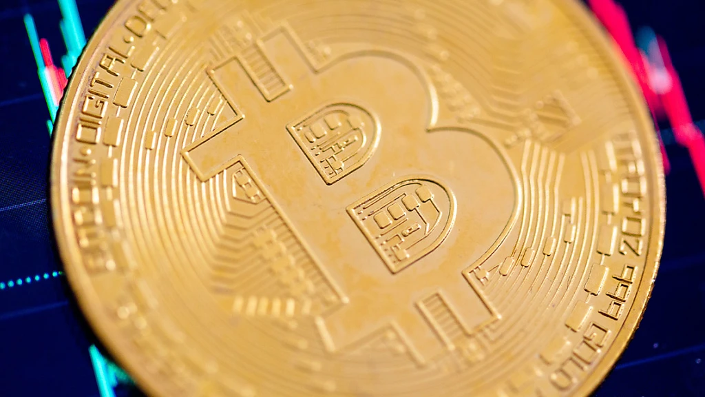 Bitcoin sackt deutlich ab, © Keystone-SDA Bitcoin sackt deutlich ab, © Keystone-SDA