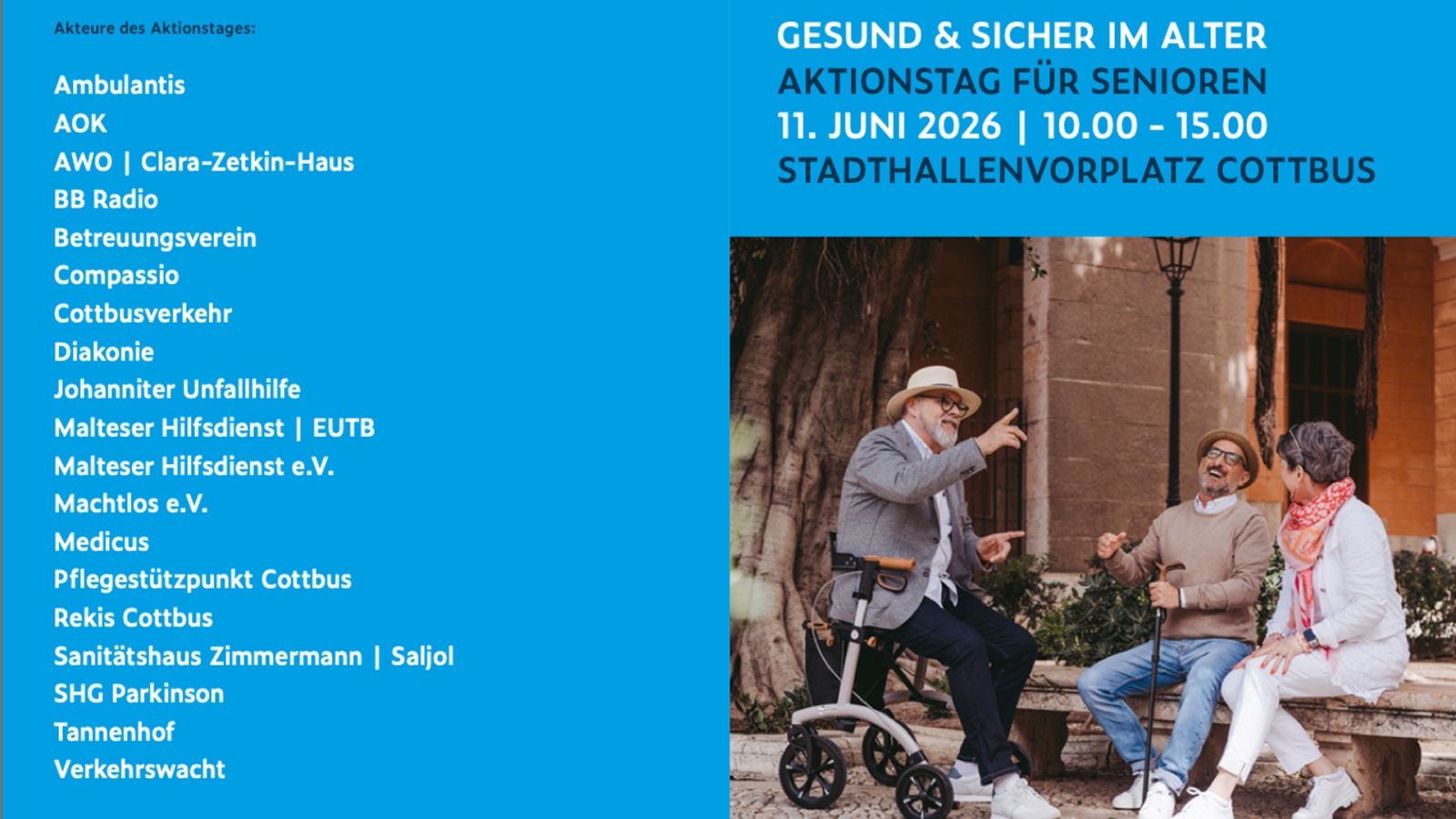 Begleiten - Beraten - Bestärken - Unterstützungsangebote für Senioren