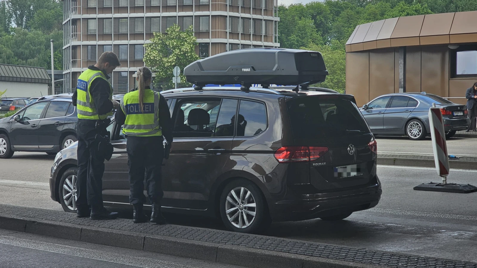 Grenzkontrollen in Deutschland werden strenger, dass auch bei Basel, © Radio Basilisk Grenzkontrollen in Deutschland werden strenger, dass auch bei Basel, © Radio Basilisk
