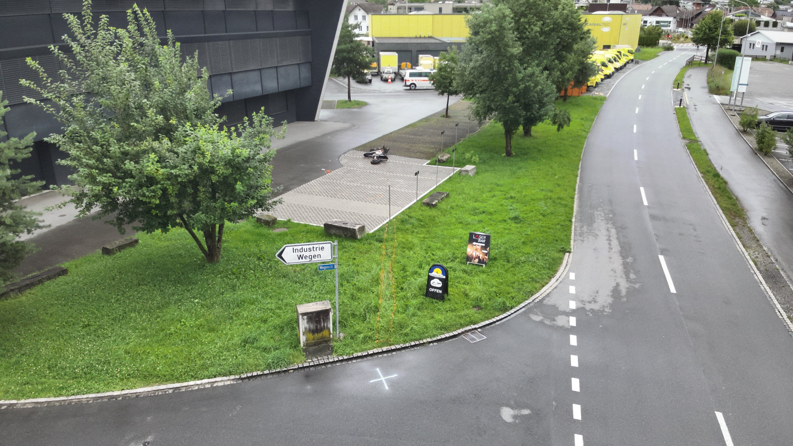 Unfall mit unklarem Hergang in Balgach, © Kapo SG