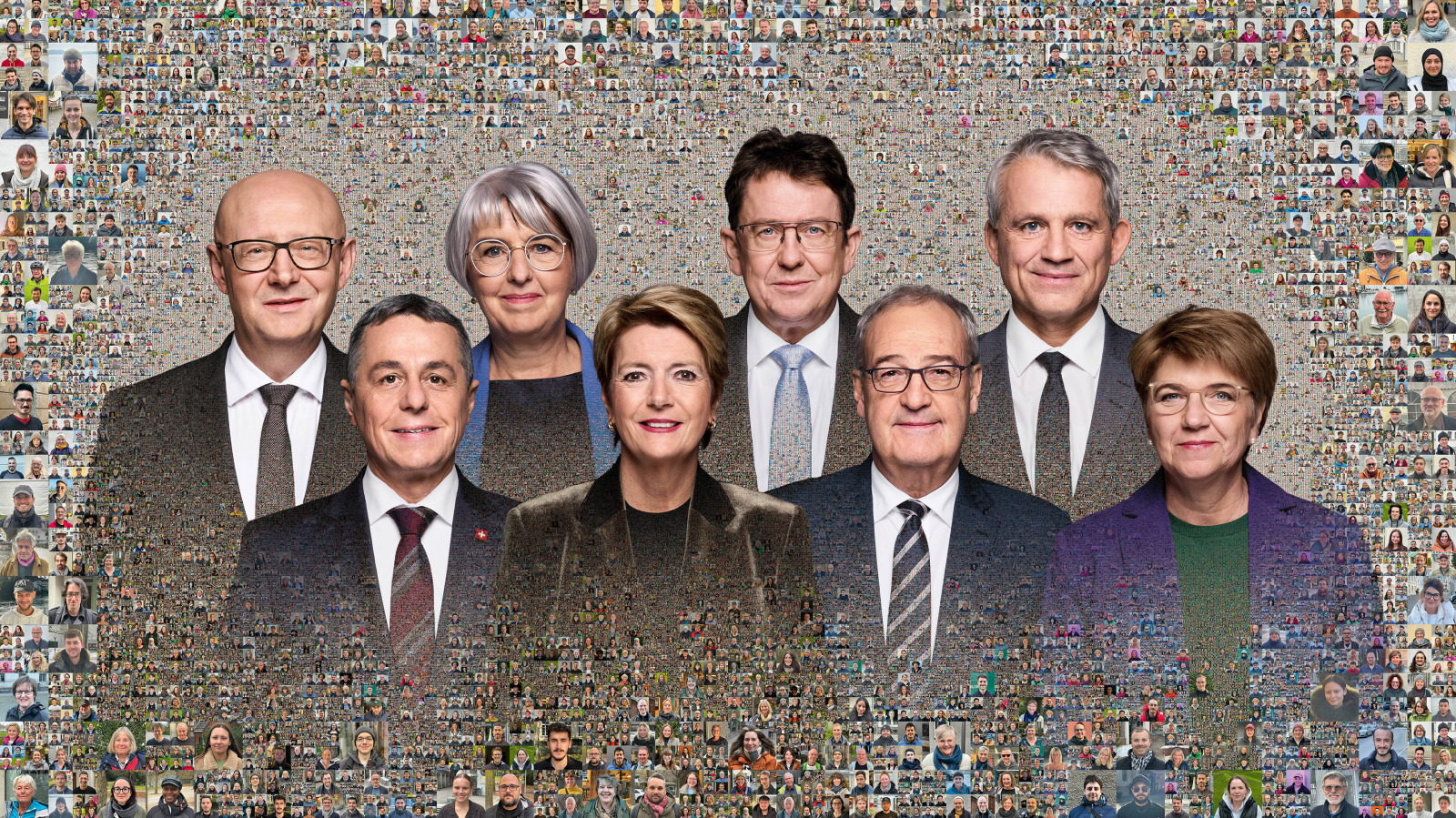Das Schweizer Bundesratsfoto 2025 ist da, © Keystone / Bundeskanzlei / Arthur Gamsa