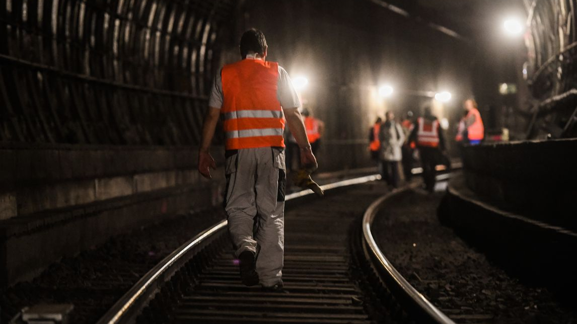 Frankfurt–Offenbach S-Bahn Tüneli Yeniden Açıldı!, © Andreas Arnold/dpa