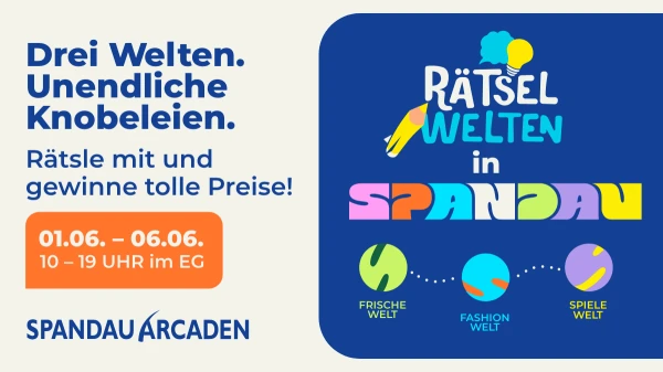 Ravensburger Rätselwelten in den Spandau Arcaden Ravensburger Rätselwelten in den Spandau Arcaden
