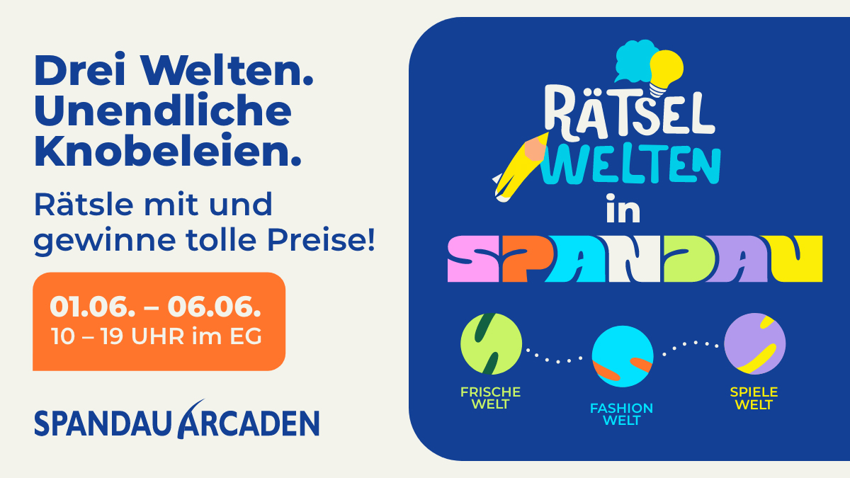 Ravensburger Rätselwelten in den Spandau Arcaden
