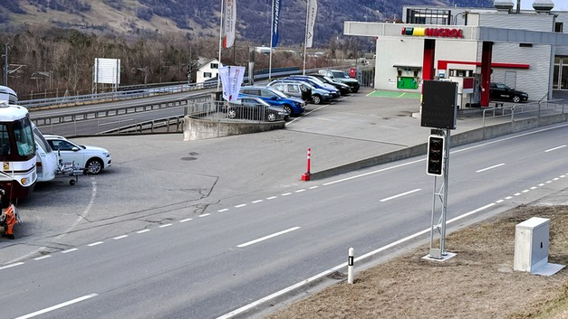 Neue Anlage für Verkehrssteuerung in Zizers, © Kantonsregierung Graubünden