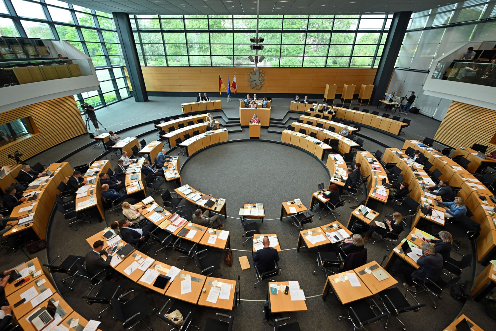Am 1. September wird unter anderem der Landtag in Thüringen neu gewählt. (Archivbild), © Martin Schutt/dpa