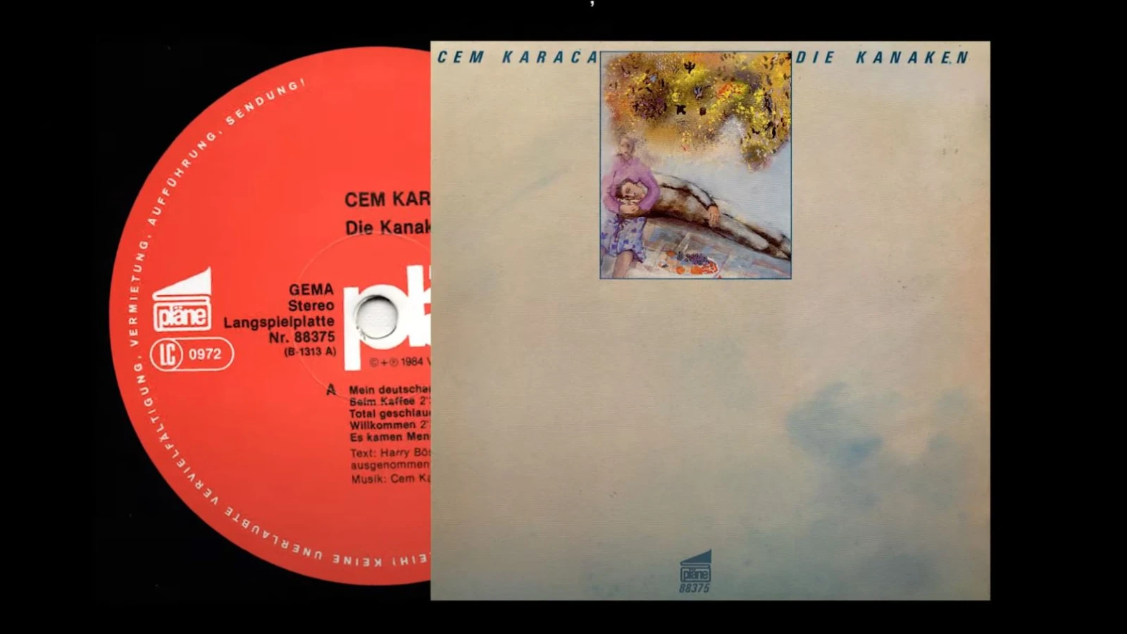 Cem Karaca’nın Almanya Yıllarında Kaydettiği Tek Almanca Albüm: Die Kanaken, © Youtube Cem Karaca’nın Almanya Yıllarında Kaydettiği Tek Almanca Albüm: Die Kanaken, © Youtube