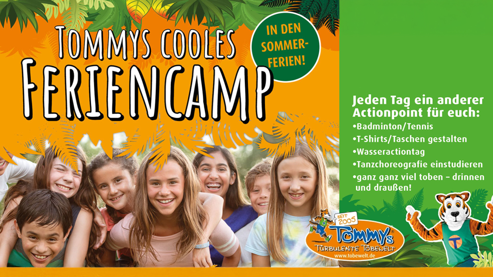 Tommys FERIENCAMP 2026