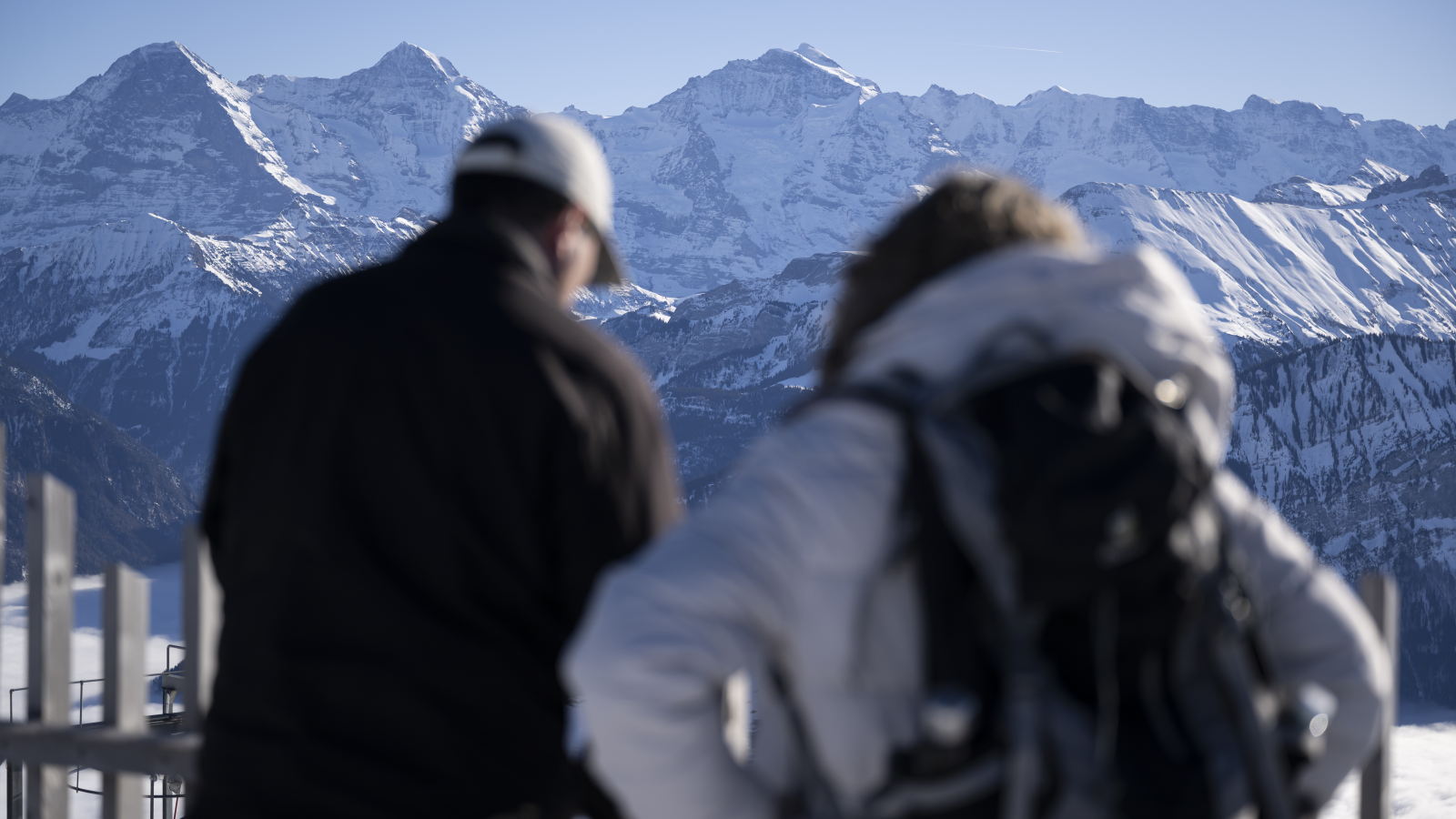 Jungfraubahnen erstmals mit mehr Gästen als vor Corona, © Keystone/SDA