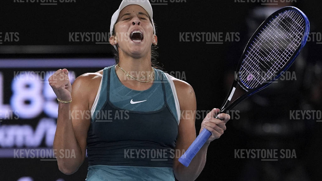 Madison Keys gewinnt die Australian Open, © Keystone
