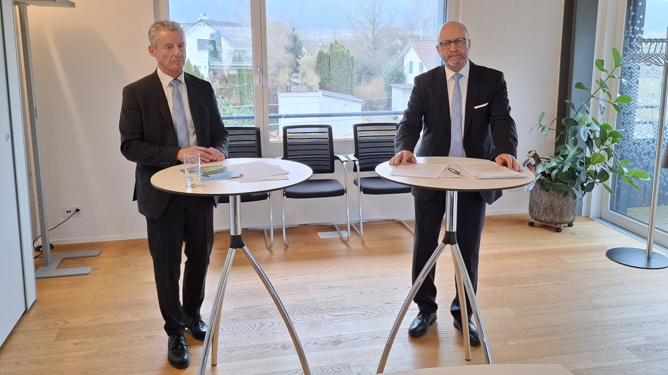 Christian Heydecker und Lorenz Laich (rechts), © Radio Munot